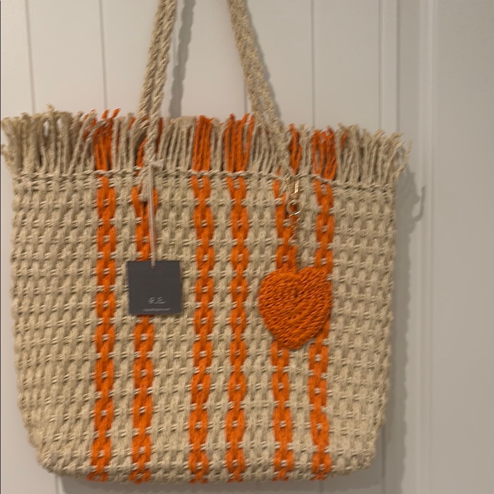 Haute Hippie Raffia Bag.